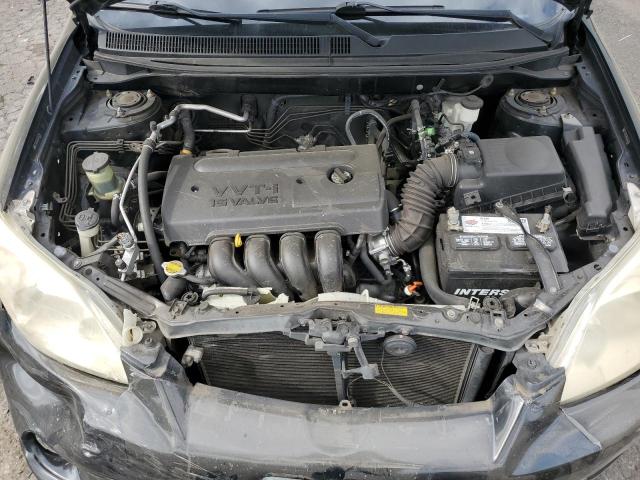 2T1KR32E95C484529 - 2005 TOYOTA COROLLA MA XR BLACK photo 11