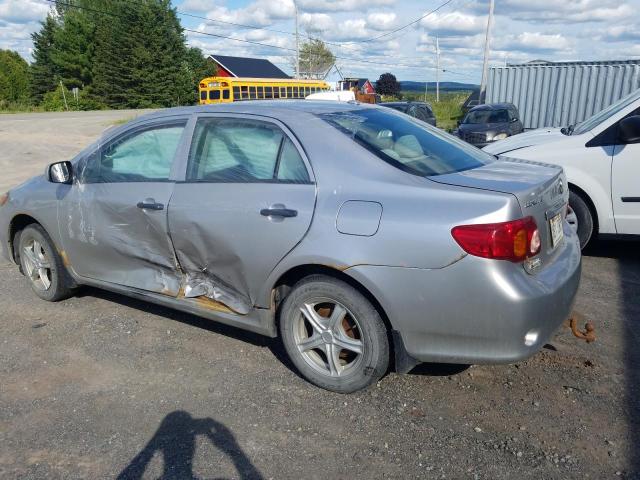 2T1BU40E09C029386 - 2009 TOYOTA COROLLA BASE Gümüş foto 2