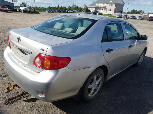 2T1BU40E09C029386 - 2009 TOYOTA COROLLA BASE Gümüş foto 3