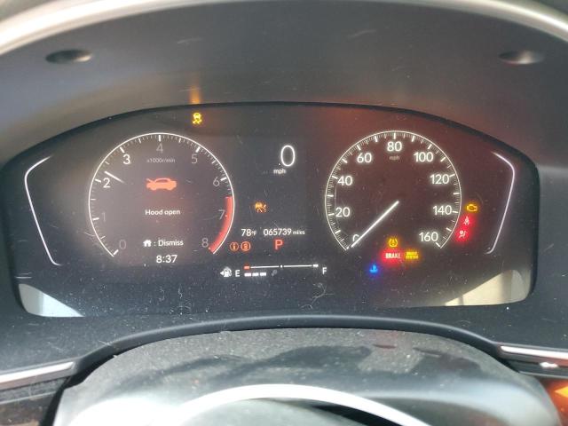 19XFL1H70NE015525 - 2022 HONDA CIVIC EXL GRAY photo 9