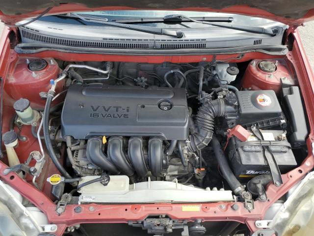 2T1BR32EX8C858084 - 2008 TOYOTA COROLLA CE RED photo 11