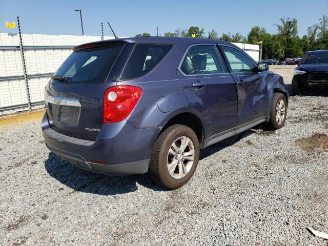 2GNALAEKXE6143734 - 2014 CHEVROLET EQUINOX LS BLUE photo 3