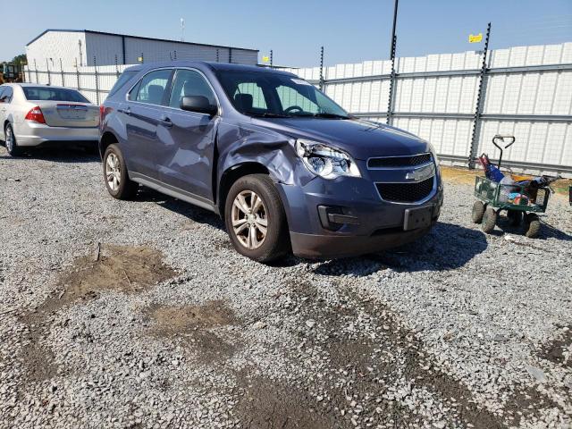 2GNALAEKXE6143734 - 2014 CHEVROLET EQUINOX LS BLUE photo 4