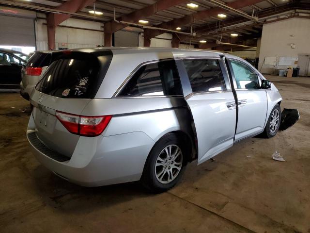 5FNRL5H63CB025114 - 2012 HONDA ODYSSEY EXL 银色 照片 3