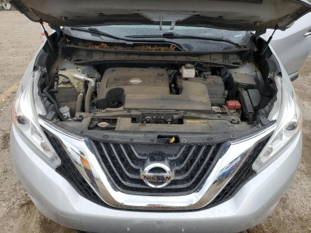 5N1AZ2MG3HN175513 - 2017 NISSAN MURANO S SILVER photo 12