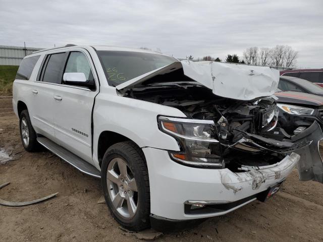 1GNSKJKC6JR178502 - 2018 CHEVROLET SUBURBAN K1500 PREMIER WHITE photo 1