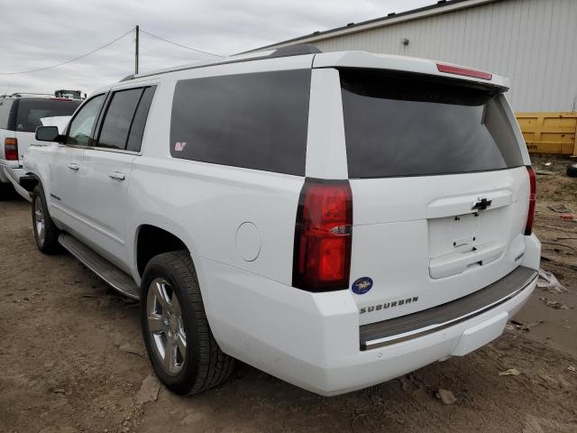 1GNSKJKC6JR178502 - 2018 CHEVROLET SUBURBAN K1500 PREMIER WHITE photo 3