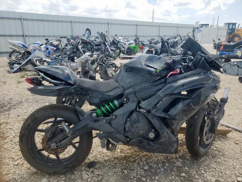 JKAEXEE18GDA22750 - 2016 KAWASAKI EX650 E BLACK photo 1