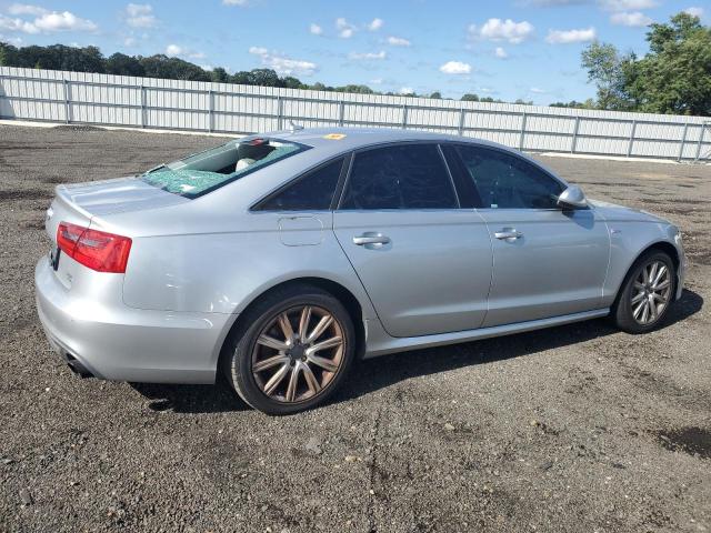 WAUHGAFC6EN146383 - 2014 AUDI A6 PRESTIGE SILVER photo 3