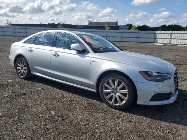 WAUHGAFC6EN146383 - 2014 AUDI A6 PRESTIGE SILVER photo 4