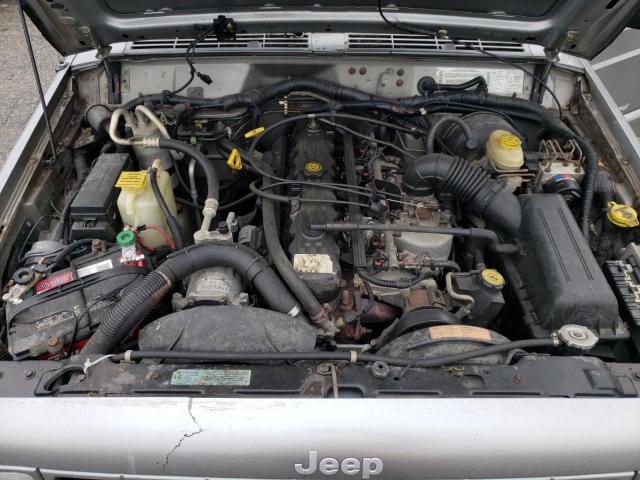 1J4FF58S71L523778 - 2001 JEEP CHEROKEE CLASSIC SILVER photo 12