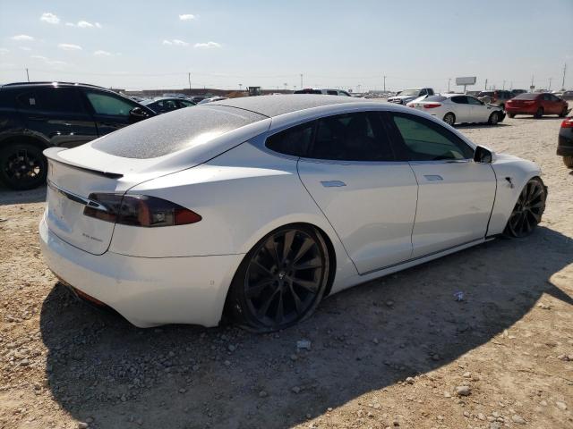 5YJSA1E29MF425262 - 2021 TESLA MODEL S أبيض صورة 3