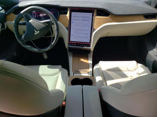 5YJSA1E29MF425262 - 2021 TESLA MODEL S أبيض صورة 8