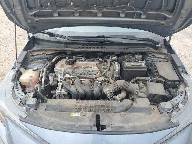 JTDDPMAE3MJ166317 - 2021 TOYOTA COROLLA L GRAY photo 11