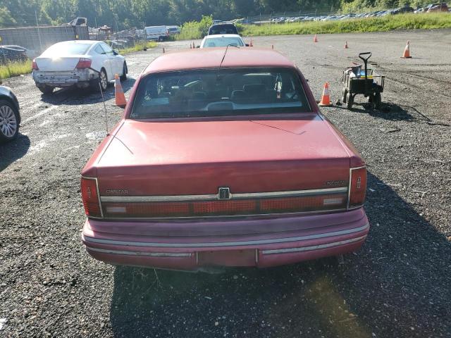 1LNLM82W0RY703934 - 1994 LINCOLN TOWN CAR SIGNATURE RED photo 6