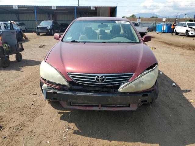 4T1BE32K26U105968 - 2006 TOYOTA CAMRY LE MAROON photo 5