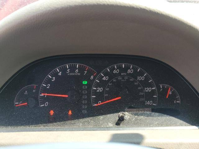 4T1BE32K26U105968 - 2006 TOYOTA CAMRY LE MAROON photo 9