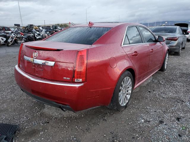 1G6DP5E35D0132211 - 2013 CADILLAC CTS PREMIUM COLLECTION RED photo 4