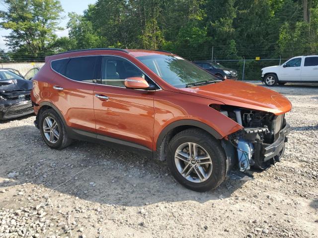 5XYZUDLB2JG509115 - 2018 HYUNDAI SANTA FE S 橙色 照片 4