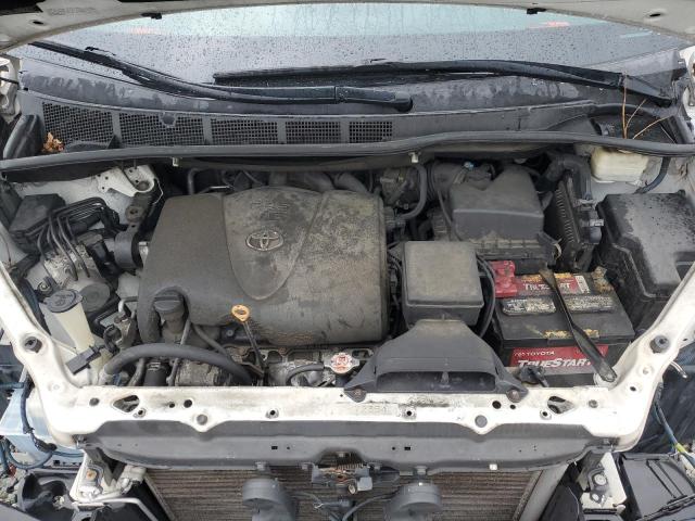 5TDJZ3DC4HS166711 - 2017 TOYOTA SIENNA LE თეთრი ფოტო 12
