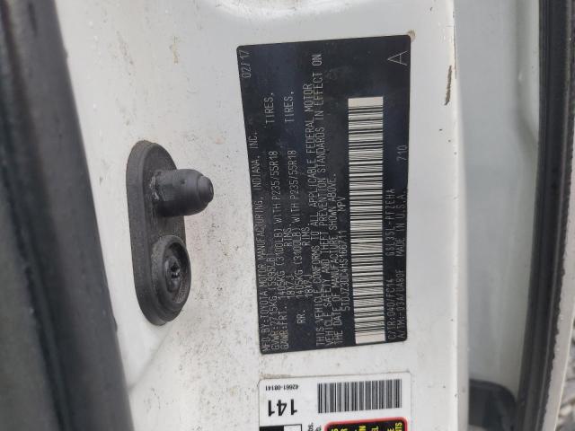 5TDJZ3DC4HS166711 - 2017 TOYOTA SIENNA LE თეთრი ფოტო 13