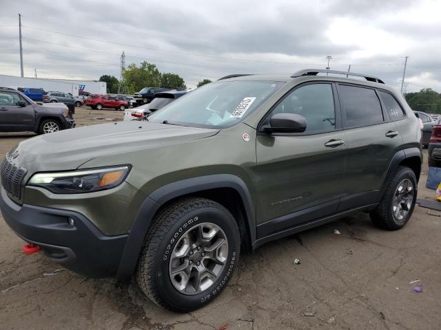 1C4PJMBX0KD390879 - 2019 JEEP CHEROKEE TRAILHAWK GREEN photo 1