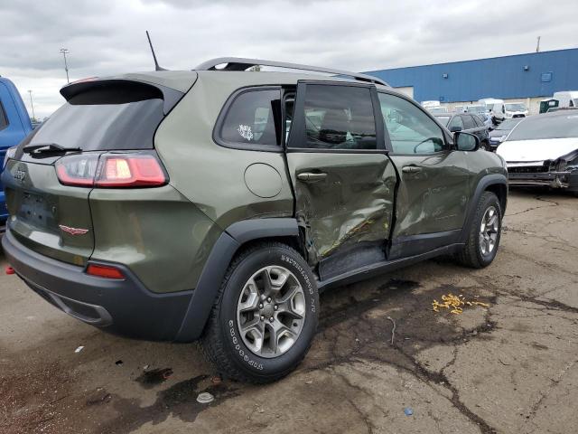 1C4PJMBX0KD390879 - 2019 JEEP CHEROKEE TRAILHAWK GREEN photo 3