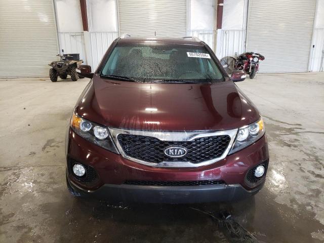 5XYKU3A60DG373556 - 2013 KIA SORENTO EX MAROON photo 5