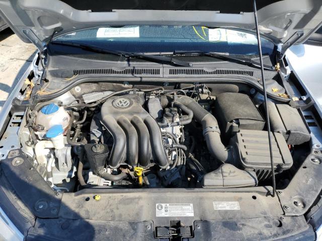 3VW2K7AJ5EM287520 - 2014 VOLKSWAGEN JETTA BASE 银色 照片 11