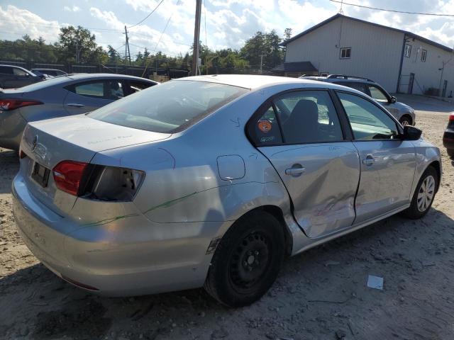3VW2K7AJ5EM287520 - 2014 VOLKSWAGEN JETTA BASE 银色 照片 3