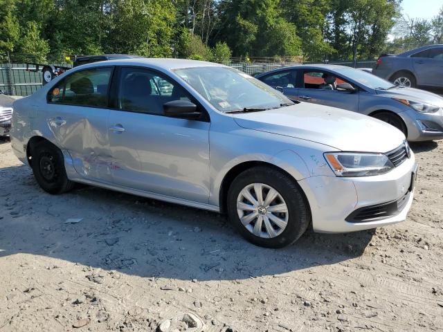 3VW2K7AJ5EM287520 - 2014 VOLKSWAGEN JETTA BASE 银色 照片 4