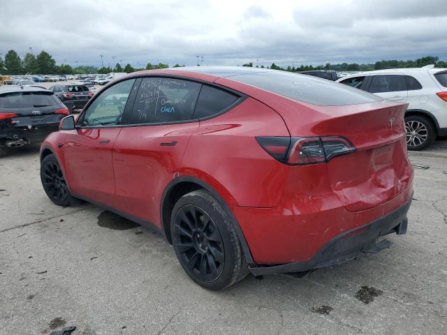 7SAYGDEE0PA051536 - 2023 TESLA MODEL Y Qırmızı foto 2
