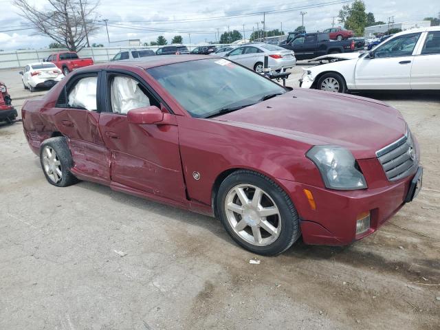 1G6DM577340119983 - 2004 CADILLAC CTS RED photo 4