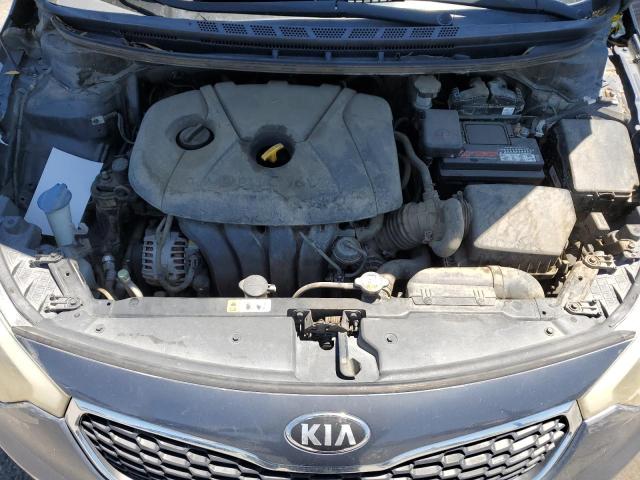 KNAFX4A65E5138365 - 2014 KIA FORTE LX ლურჯი ფოტო 11