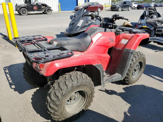 1HFTE4190M4702097 - 2021 HONDA TRX420 FA RED photo 4