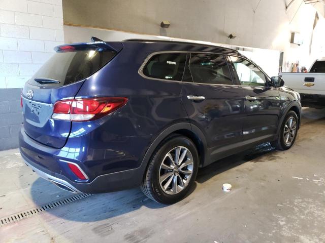 KM8SM4HF3HU187019 - 2017 HYUNDAI SANTA FE SE BLUE photo 3