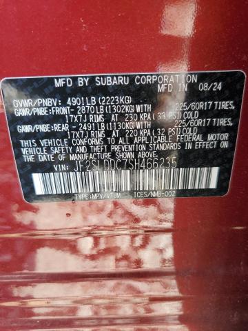 JF2SLDDC7SH466235 - 2025 SUBARU FORESTER PREMIUM Rojo foto 14