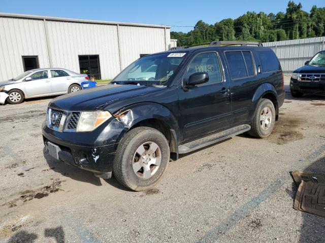 5N1AR18WX7C616785 - 2007 NISSAN PATHFINDER LE BLACK photo 1
