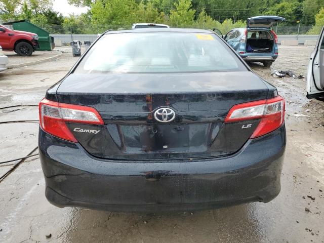 4T1BF1FK2CU202787 - 2012 TOYOTA CAMRY BASE შავი ფოტო 6