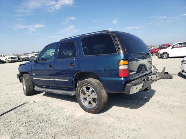 1GNEK13V45J113410 - 2005 CHEVROLET TAHOE K1500 BLUE photo 2