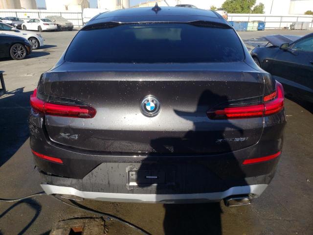 5UX33DT0XP9S22878 - 2023 BMW X4 XDRIVE30I შავი ფოტო 6