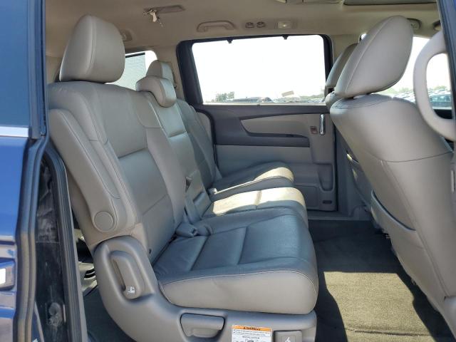 5FNRL5H98EB079389 - 2014 HONDA ODYSSEY TOURING BLUE photo 11