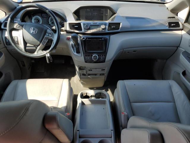 5FNRL5H98EB079389 - 2014 HONDA ODYSSEY TOURING BLUE photo 8