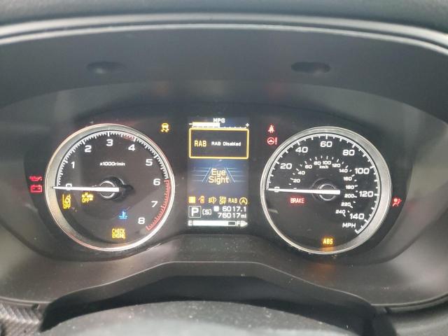 JF2SKAWC1KH470795 - 2019 SUBARU FORESTER TOURING შავი ფოტო 9