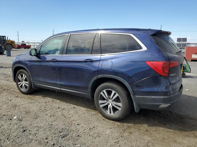 5FNYF6H53HB088155 - 2017 HONDA PILOT EXL BLUE photo 2
