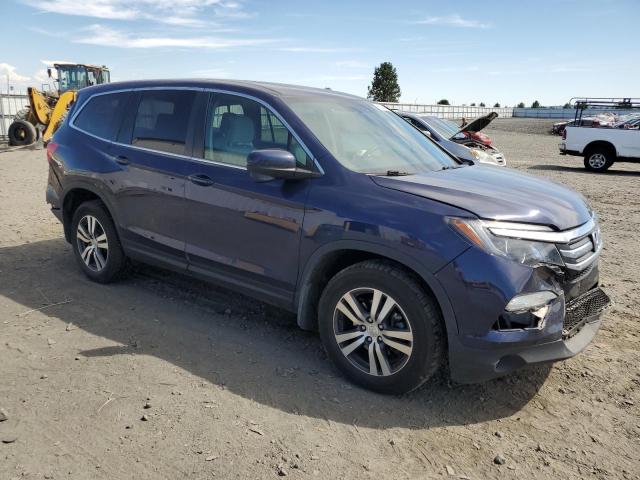 5FNYF6H53HB088155 - 2017 HONDA PILOT EXL BLUE photo 4