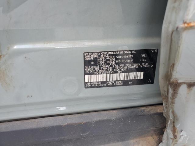 2T3W1RFV7LC045145 - 2020 TOYOTA RAV4 XLE GRAY photo 13