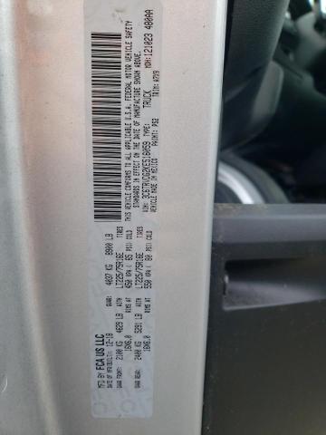 3C6TRVDG2KE516059 - 2019 RAM PROMASTER 2500 HIGH ვერცხლისფერი ფოტო 12