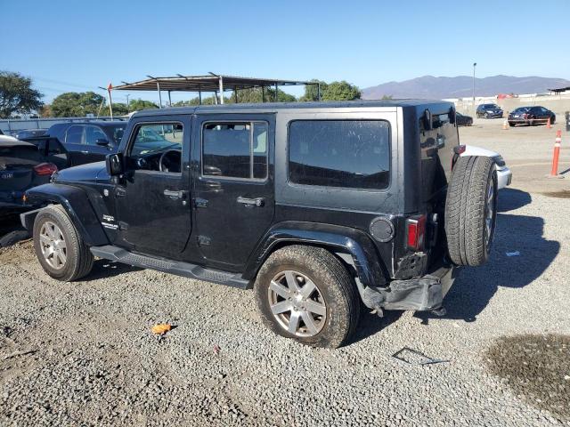 1C4BJWEG4HL560452 - 2017 JEEP WRANGLER U SAHARA BLACK photo 2