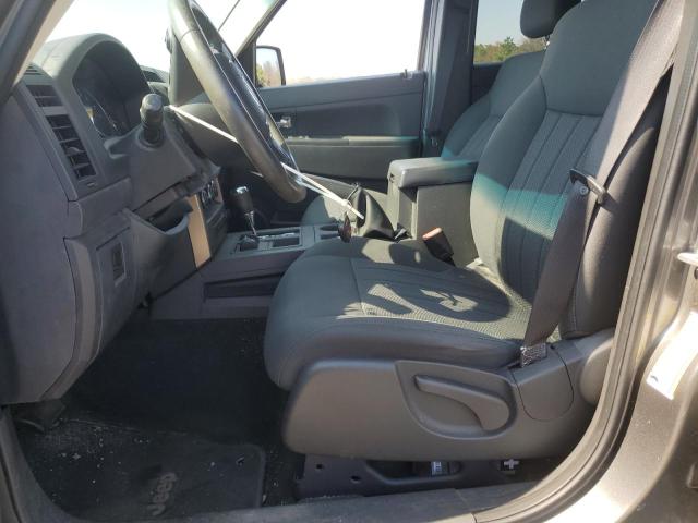 1C4PJMAK6CW126447 - 2012 JEEP LIBERTY SPORT GRAY photo 7